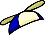 Blue Propeller Cap2