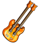 Orange Double Bass