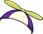 Purple Propeller Cap3